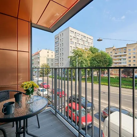 公寓 Nowoczesny Z Balkonem I Parkingiem W Centrum Wroclawia By Renters *